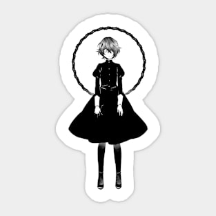 black dress Sticker